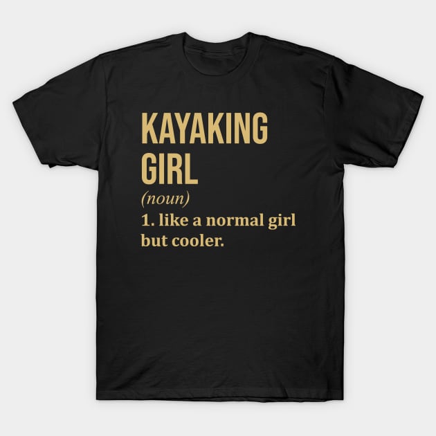 Kayaking T-Shirt by OKDave
